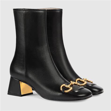 gucci boots with horsebit